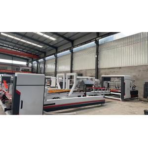 380v Corrugated Folding And Gluing Machine For Boxes 14kw Automatic