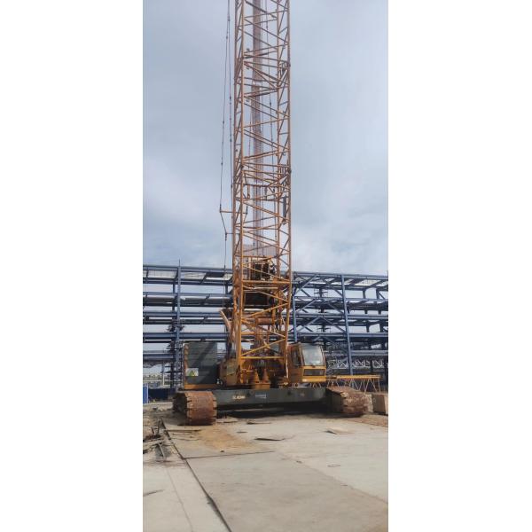 2017 Production Date XCMG Second-Hand Crawler Crane XGC260 93m Main Boom 66m Tower Jib 142t Counterweight 15000hrs Running Time