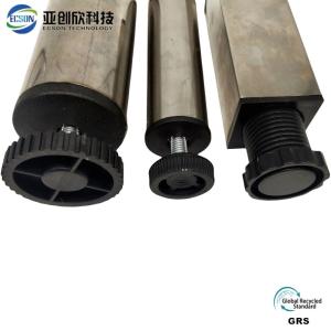 High-Performance Plastic Injection Molding Parts black circular adjustable foot