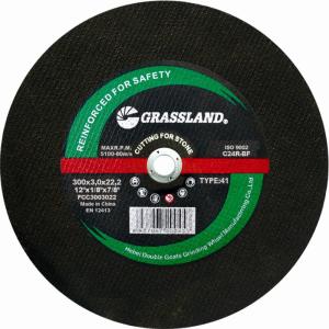 China Flat Angle Grinder Abrasive 12 Inch 300mm Stone Cutting Discs on sale