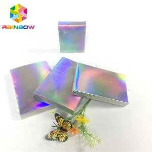 Recyclable Custom Printed Paper Boxes Folding Hologram Gift Card Fleixble