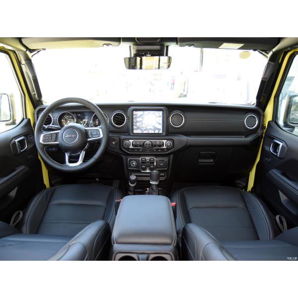 Jeep WranglerLong range new electric vehicle 5 door 5 seat SUV 2022 2.0T 4xe Sahara fluorescent yellow edition used car