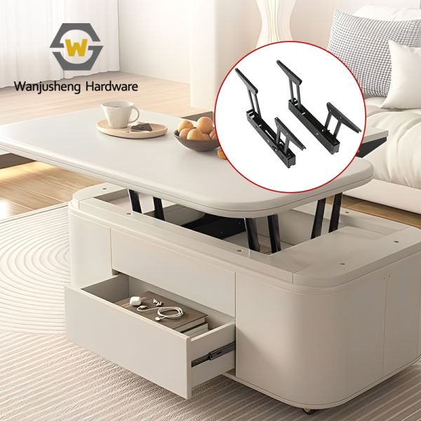 Coffee Table Lifting Frame Dining Table Folding Lifter Coffee Table Dual-Purpose Multi-Functional Buffer Support Frame