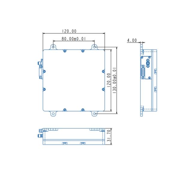 Anti Jamming High Dynamic Satellite Navigation Antenna GPS Antenna 5V DC