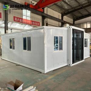 20FT 40FT Expandable Container House Double Wing Customized Layout