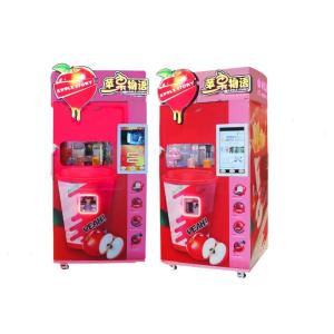 Orange Apple Juice Cold Drink Vending Machine 500W For Shop Supermarkets Malls
