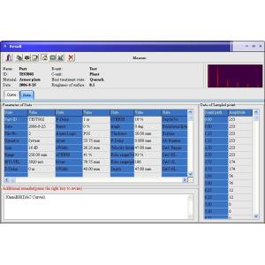 Digital ultrasonic flaw detector , ultrasonic flaw detection equipment dust