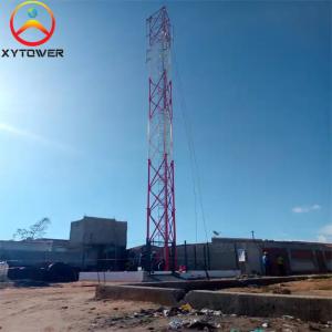 Custom Design 3 Legged Tubular Steel Lattice Antenna Wifi Telecommunication