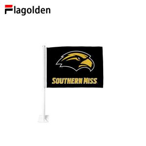 Cheap Single Sided Or Double Sided With Poles Car Black Southern Flag for sale