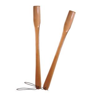 China High Quality Shoe Lifter Custom Wood Material Schima Shoe Horn For Hotel Indoor on sale