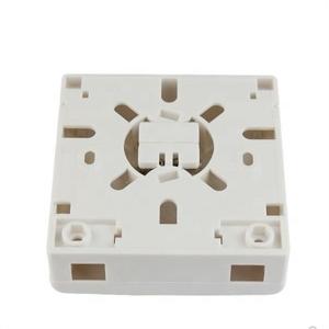 Wall Mounted Fiber Optic Connection Box 86*86mm Mini Size 2 Way Type