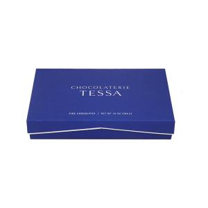 Navy Blue Multipurpose Luxury Chocolate Boxes Packaging , Empty Truffle Boxes