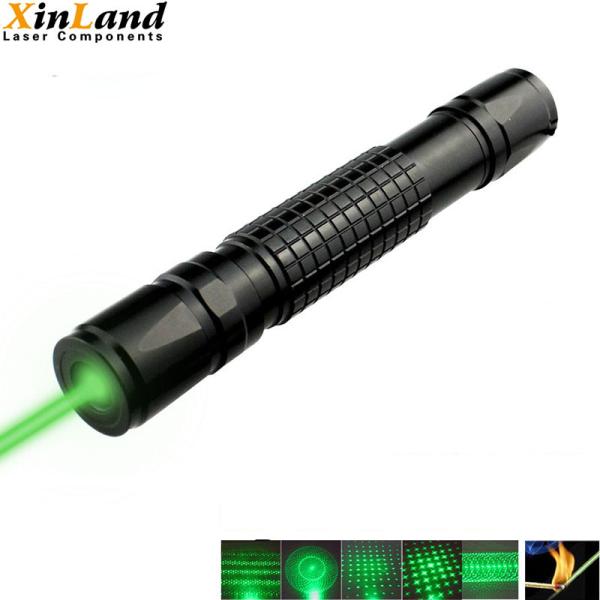 405-650nm Handheld Laser Pointer Pen Adjustable Focus Powerful Wireless