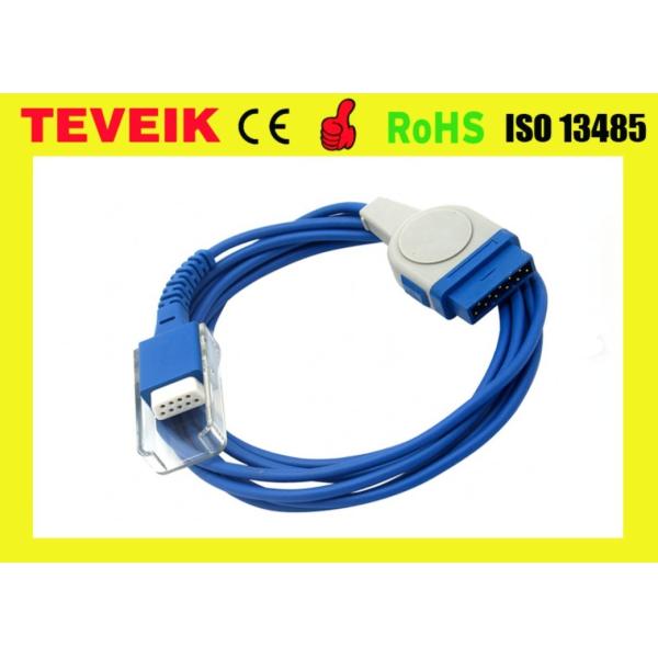Quality 2002592-002 GE Marquette Ms SpO2 Extension cable 11pin to DB9 female for Dash and Solar series wholesale