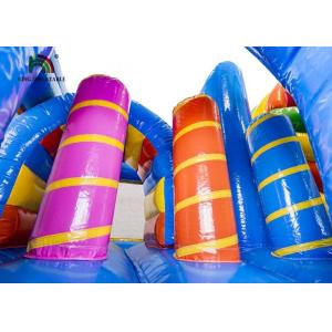 Commercial Outdoor 4 In 1 Unicorn Inflatable Jumping Castle / Blow Up Bouncer