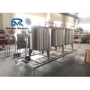 Cip Clean In Place Equipment Beverage Plant Use 1000l-3000l Volume