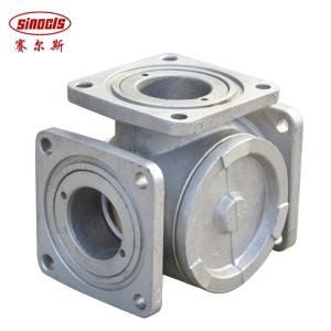 Industrial 2.5" Aluminum Alloy Four-position Three way Ball Valve With Nominal