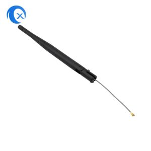 Factory Direct 3dBi Black Rubber Duck External Antenna with VSWR 1.5~2 and