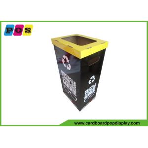 350gsm Coated Corrugated Shop Dump Bins , Logo Printed Cardboard Dump Bins DB018