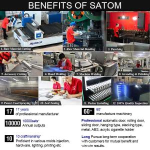 Satom high-end Custom ABS Cigarette Cabinet Display Shelf Unit Cigarette Pusher