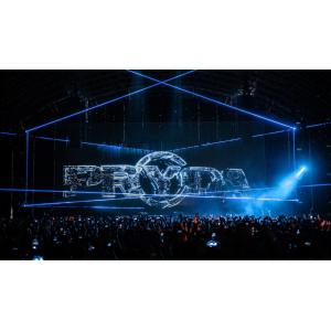 Transparent Holographic Projection Screen Polyamide Material 3D Hologram Show