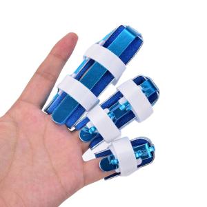 Aluminum finger brace S M L size mallet finger splint in good design