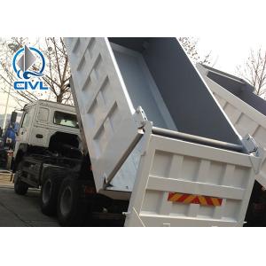 White Color Heavy Duty Dump Truck 10 Wheels 40 Tons capacity 3 axle Howo Tipper