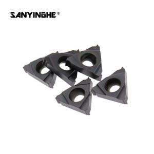 Cutter Carbide Threading Inserts Coating Grain 16ER 1.25 ISO External Thread