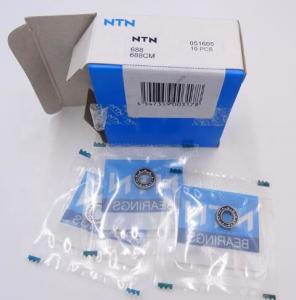 Cheap NTN Brand 688ZZCM High precision miniature deep groove ball bearing 8x16x4mm skateboard bearings chrome steel for sale