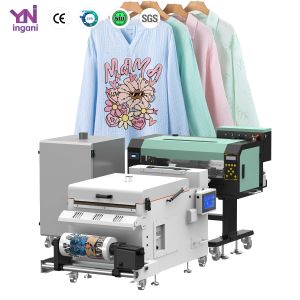 Cheap Ingani New Dtf Drucker Pet Film t Shirt Printing Machine 30 cm Automatic 12 Inch I1600 2 Head Dtf Printer With Powder Shaker for sale
