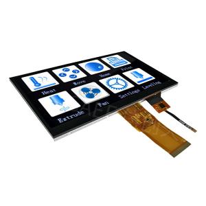 7 Inch TFT LCD Touch Screen Module 1024x600 IPS Full Viewing Angle RGB Interface