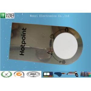 0.15mm Mirror PC Membrane Switches Graphic Overlays With Silver Effect Silk