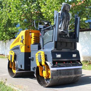 Cheap High Quality Road Machine 4ton Double Steel Wheel Roller Road Roller for Construction for sale