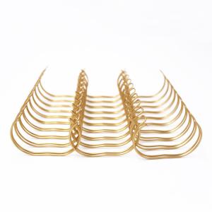 Printing Industry Hardback Wire O , Electroplating Book Wire Binding