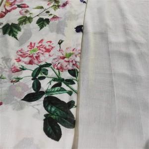 Silver Yarn Chiffon Solid 85gsm Polyester Chiffon Fabric