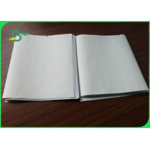 White Uncoated Woodfree Paper , 80gsm Offest Notebook Paper Rolls