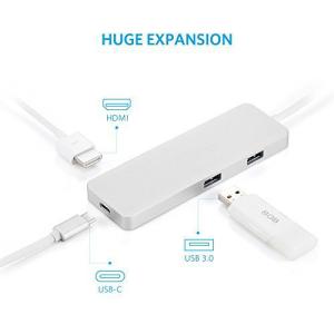 Cheap 2018 Latest Aluminum Alloy Portable USB Hub 3.1 High Speed Type C PD Powered USB Hub For Charger for sale