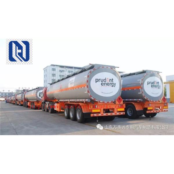 New Bulk Cement Tank Trailer 50 Ton Loading Capacity For Cement Plant With Bohai Air Compressor