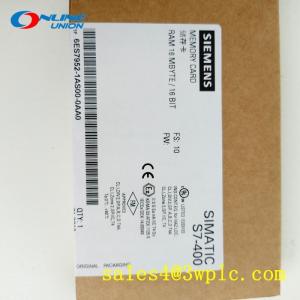 6ES7952-1AS00-0AA0 SIEMENS RAM Memory Card