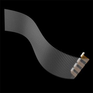 Customized LED Film Screen For Advertising Video Wall , P20 DC5V Transparent