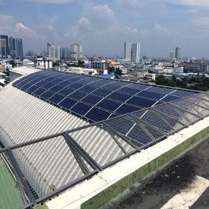 Anodized Galvanized SUS304 Solar Panel Roof Mounting Systems TUV