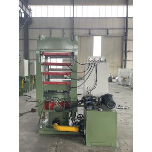 220V Voltage Rubber Tile Vulcanizing Press with PLC Touch Screen Control System