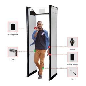Professional Door Frame Metal Detector Equipment High Density Fireproof Material
