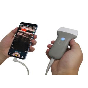 Pocket Color Doppler Handheld Ultrasound Scanner Wifi USB Probe IPhone 10MHz