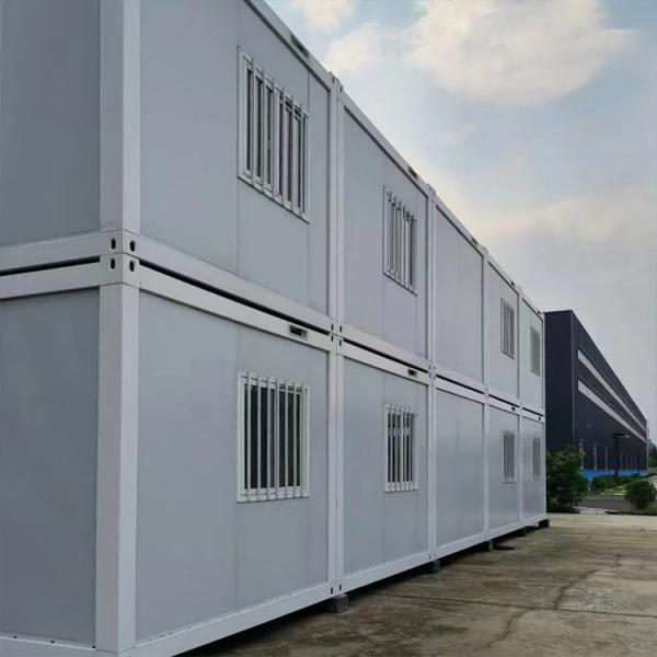 Light steel 50m/S Wind Load Modular Shipping Container Homes / Prefab Container