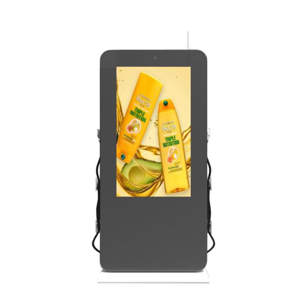 Custom Outdoor 55'' Digital Signage Charging Station With Long Lifespan