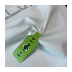 GRS factory 300T Recycled Pongee 100% RPET fabric for clothing lining umbrella