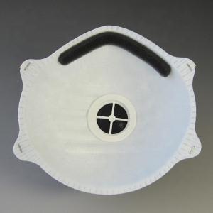 Anti Dust Ffp2 Cup Mask Collapse Resistant Inner Shell Blue Colour Straps