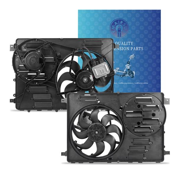 100% Tested Top 600W Long Wire Auxiliary Cooling Radiator Electric Fans for Land