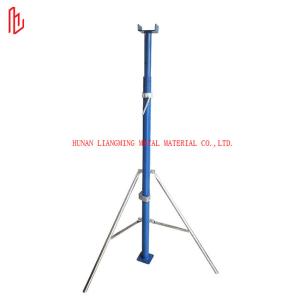 Heavy Duty Adjustable Scaffolding Steel Prop Q235 Q345 2.0mm - 4.0mm Wall